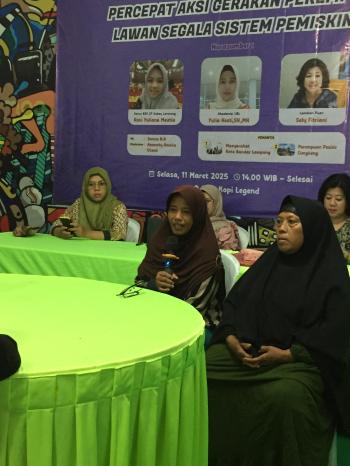 Solidaritas Perempuan Sebay Lampung Peringati International Womenâ€™s Day Gelar Diskusi Publik 